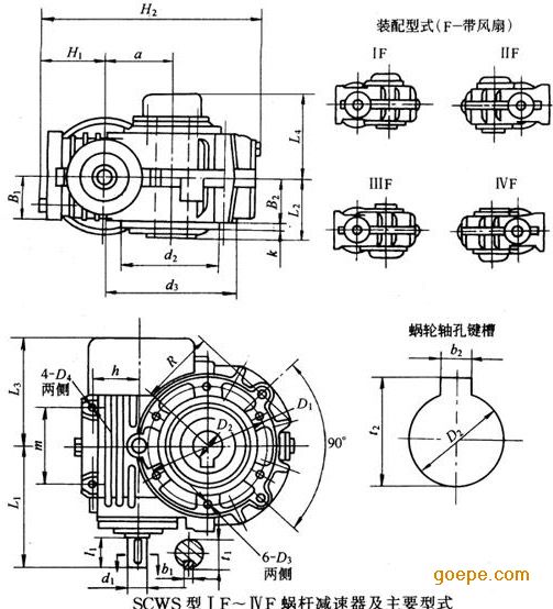 德州重齿v特价特价SCWS蜗轮蜗杆减速机SCW图小十字绣图纸图片