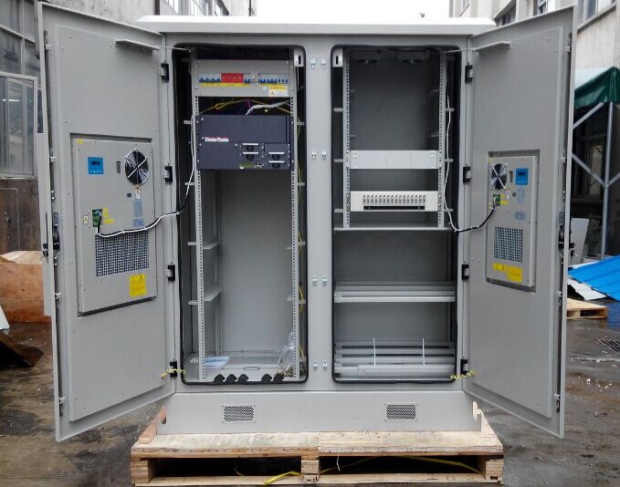 二单元二舱体通信基站户外机柜-二单元户外机