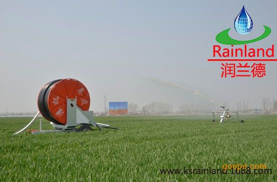 卷盘式喷灌机陕西厂家榆林小麦玉米喷灌批发价格及使用视频