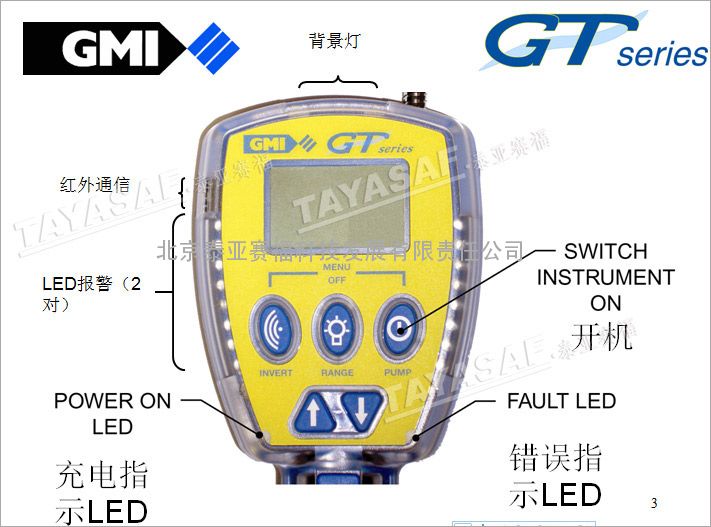 英国GMI GT44全量程可燃气体检测仪-管道泄漏