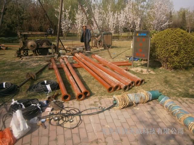 【安装深井泵现场施工图片|深井泵拔泵落泵价