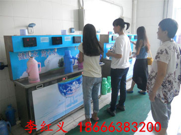 工厂员工宿舍饭堂开水房ic卡刷卡步进式大通量节能开水器图片