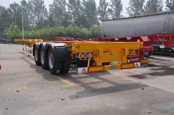 骨架车公告企业-邢台骨架车实时报价-二手半挂车