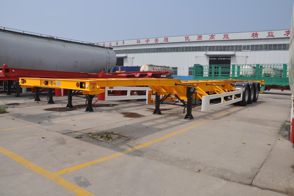 骨架车公告企业-邢台骨架车实时报价-二手半挂车