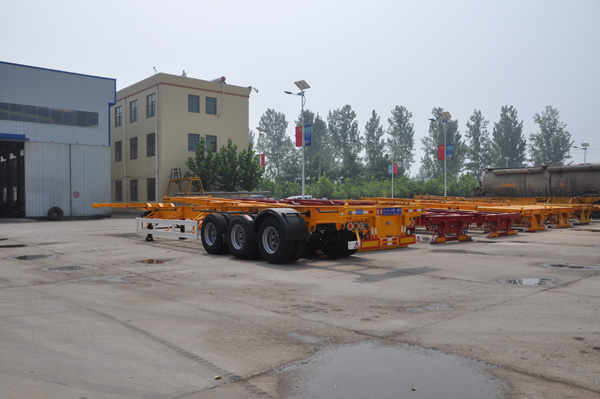 骨架车公告企业-邢台骨架车实时报价-二手半挂车