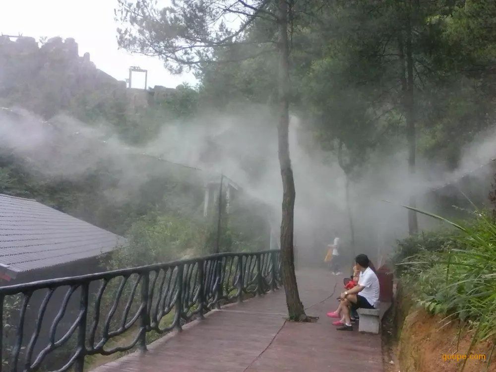景观人造雾设备喷雾降温设备-人造雾设备-人造