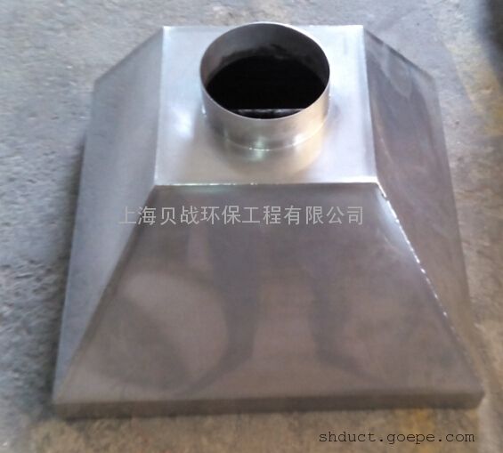 不锈钢焊接风管 ss304全焊风管 除尘管道 不锈钢吸风罩