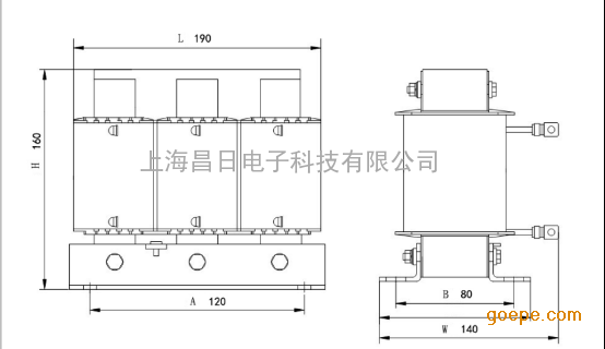 陆,串联电抗器接线示意图                         cksg-4.2/0.