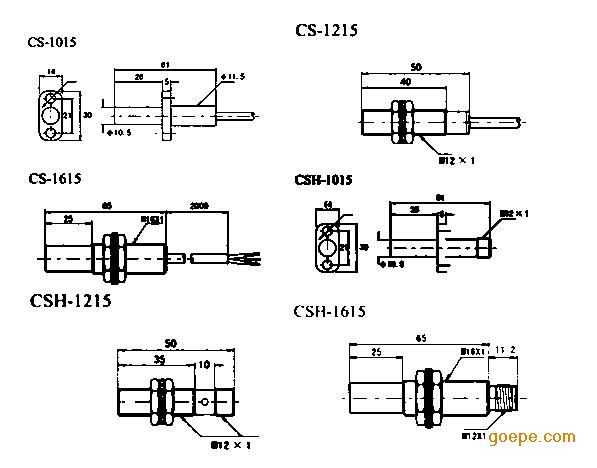 CS-1215N速度传感器-齿轮转速传感器