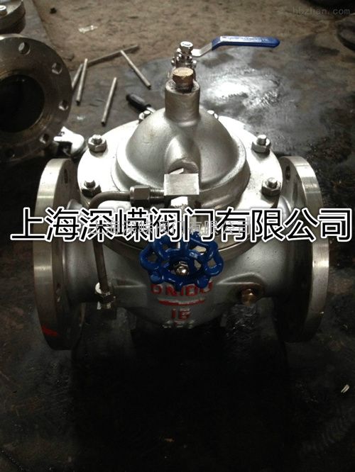 100x 不锈钢水位控制阀的组成特点 1,遥控浮球阀是由一种液位