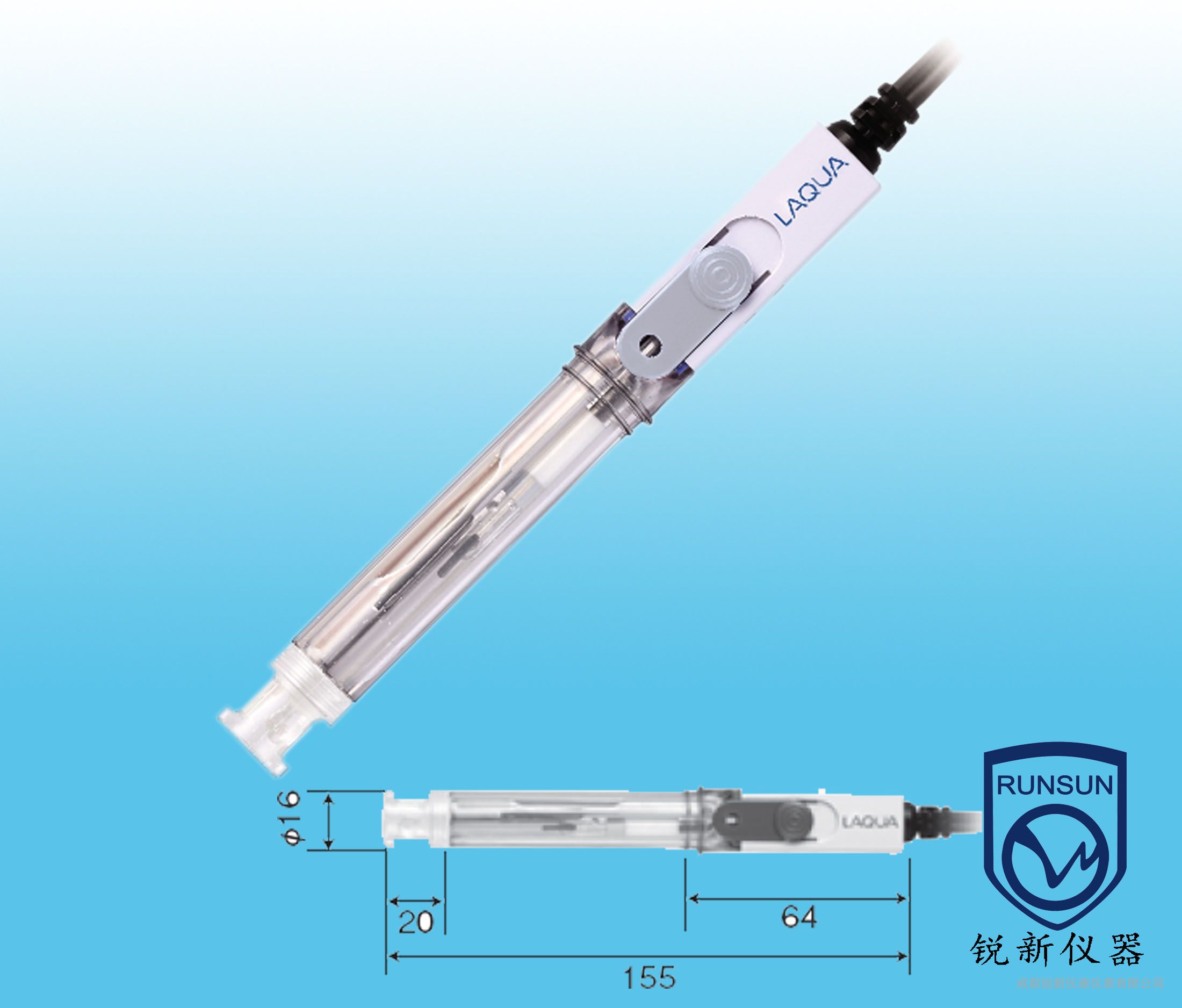 9631-10d耐氢氟酸型ph电极