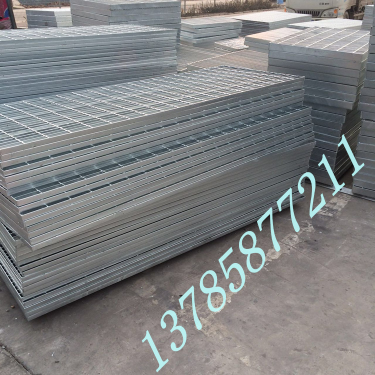 拓牛钢格板厂现货供应镀锌格栅板插接钢格栅-