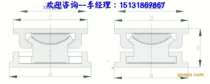 固定球形铰支座