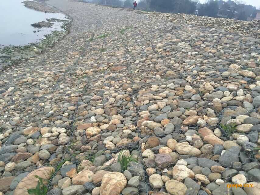 利众河道护坡铅丝笼 水下抛石治理铅丝笼 坡堤防护铅丝石笼