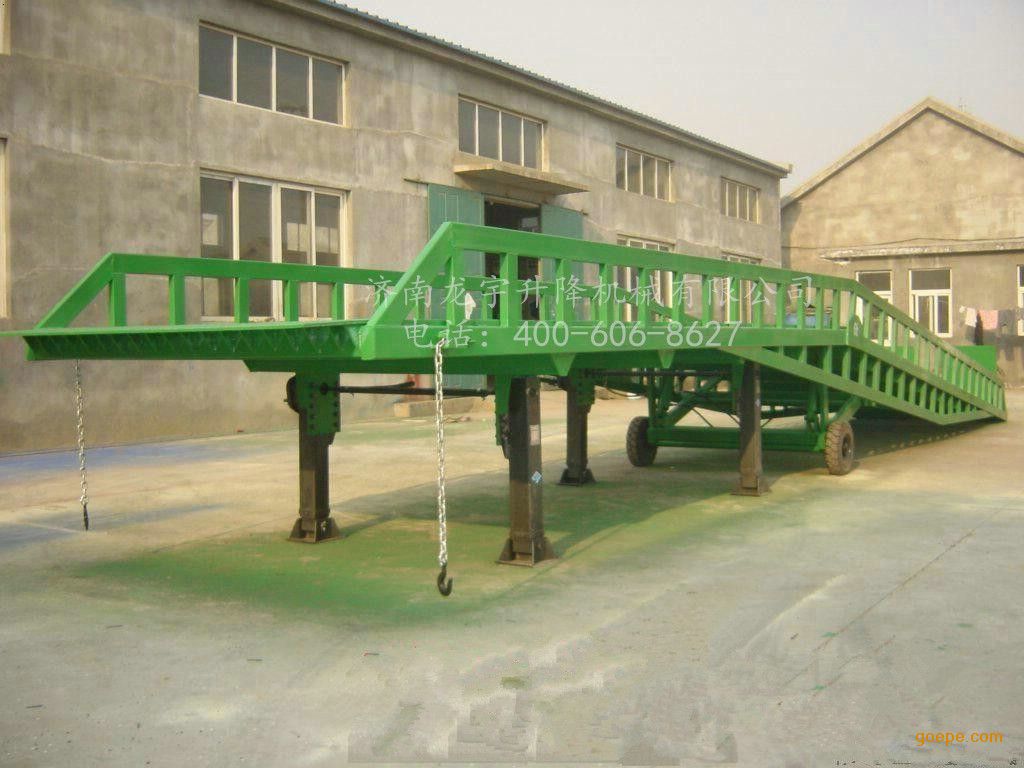 东营―广饶区移动式登车桥(叉车装卸平台),制造