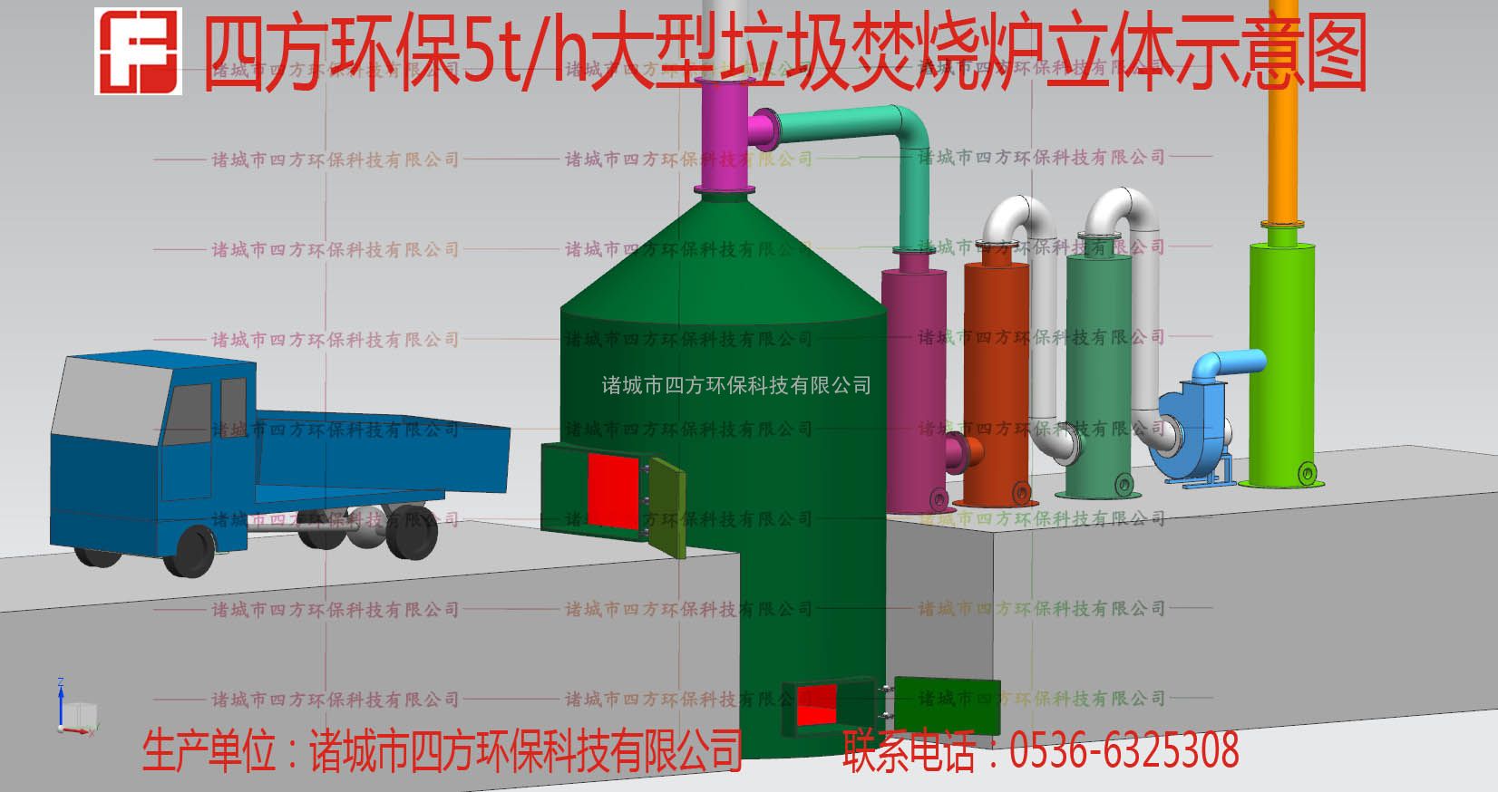 全自动垃圾焚烧炉