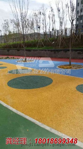 彩色透水混凝土路面--施工质量控制|彩色透水地