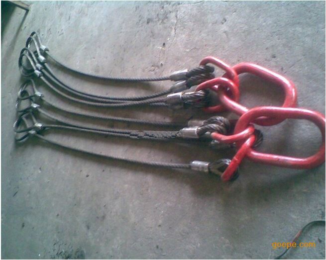 插编钢丝绳扣,压制钢丝绳套,浇铸钢丝绳索具,无接头钢丝绳圈