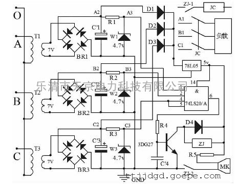 wd 4023 .三相电源缺相报警器