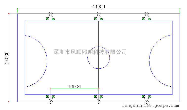 5人制足球场尺寸图_5人制足球场尺寸