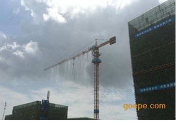 安装广元建筑工地塔吊喷淋设施_工地塔吊喷淋