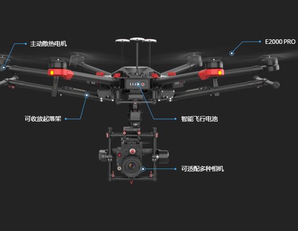 大疆经纬m600pro无人机