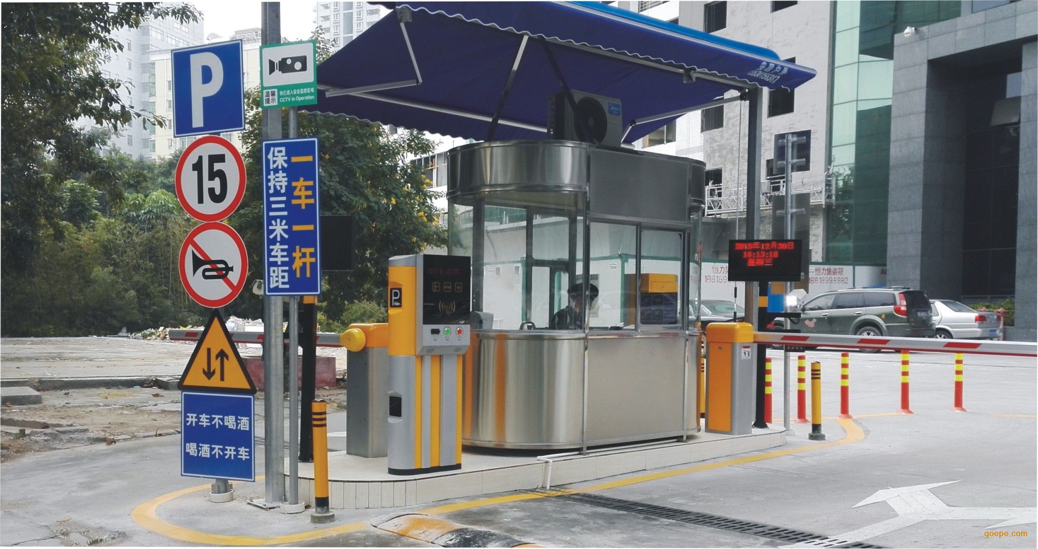 宁波北仑道闸---车牌识别系统定做安装