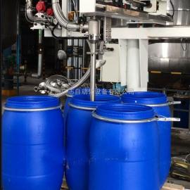 化工大桶自动灌装机 树脂原料灌装机 200升大桶自动灌装机