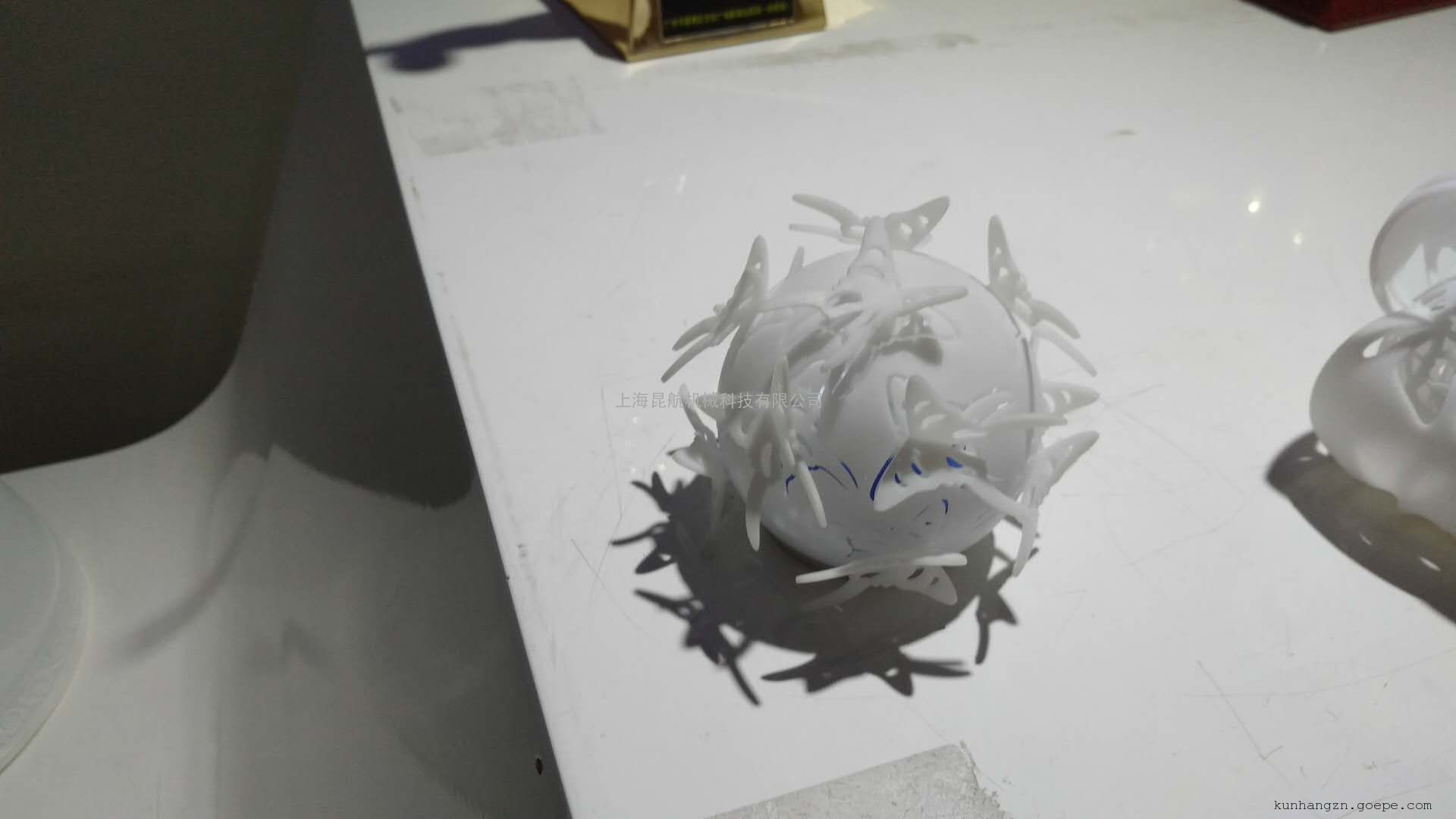 3D打印模型美容师--昆航3D打印模型喷砂机c教程视频苏坤图片