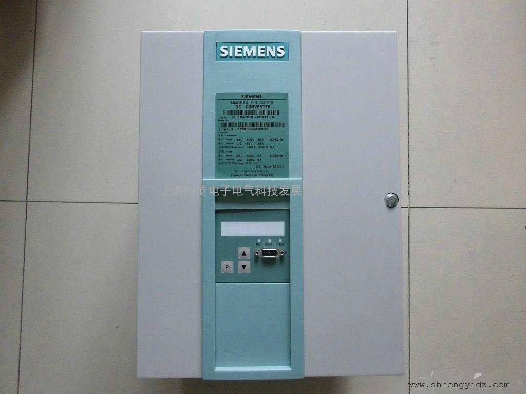 西门子直流变频调速器6ra8系列调试安装