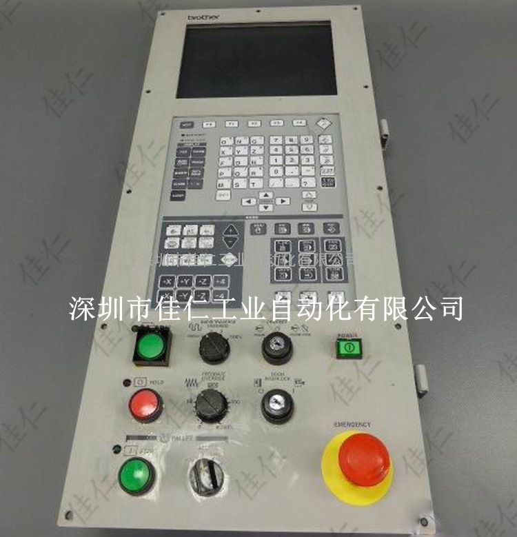 兄弟机cnc系统面板图解,兄弟机床cnc面板图介绍 brother b52j071-1 a00系统按键控制板维修 兄弟机cnc