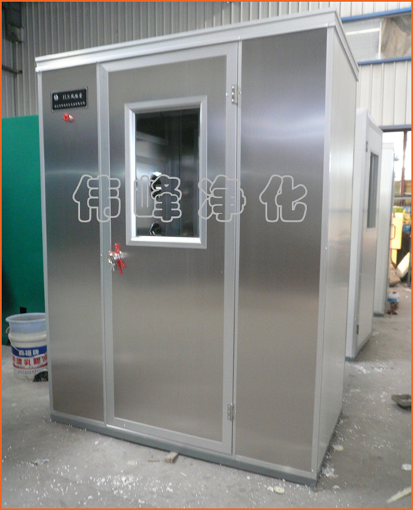 单人双吹全不锈钢风淋室 净化风淋室 板金FLS-1C