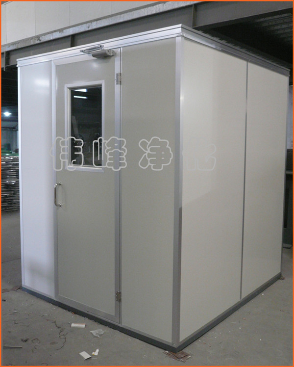 内不锈钢外彩钢板 双人双吹风淋室FLS-2C 大风机超净