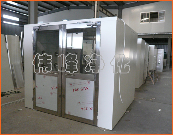 钢板风淋 不锈钢门风淋室 风淋通道 高档风淋室