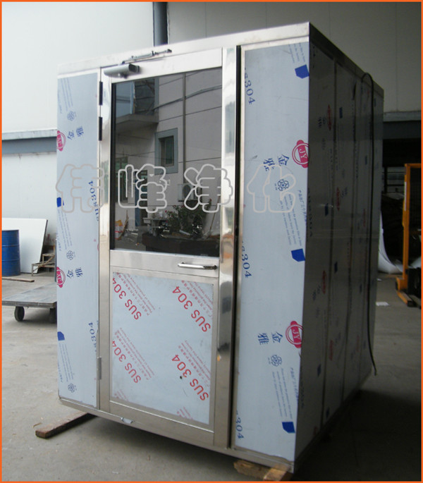 内外侧不锈钢板风淋房 双人双吹风淋室 洁净FLS-2C