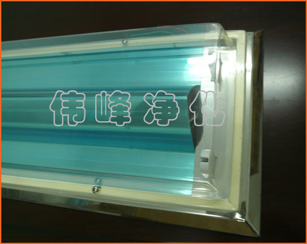 2*30W 斜边灯不锈钢斜边吸顶式净化灯 净化灯具