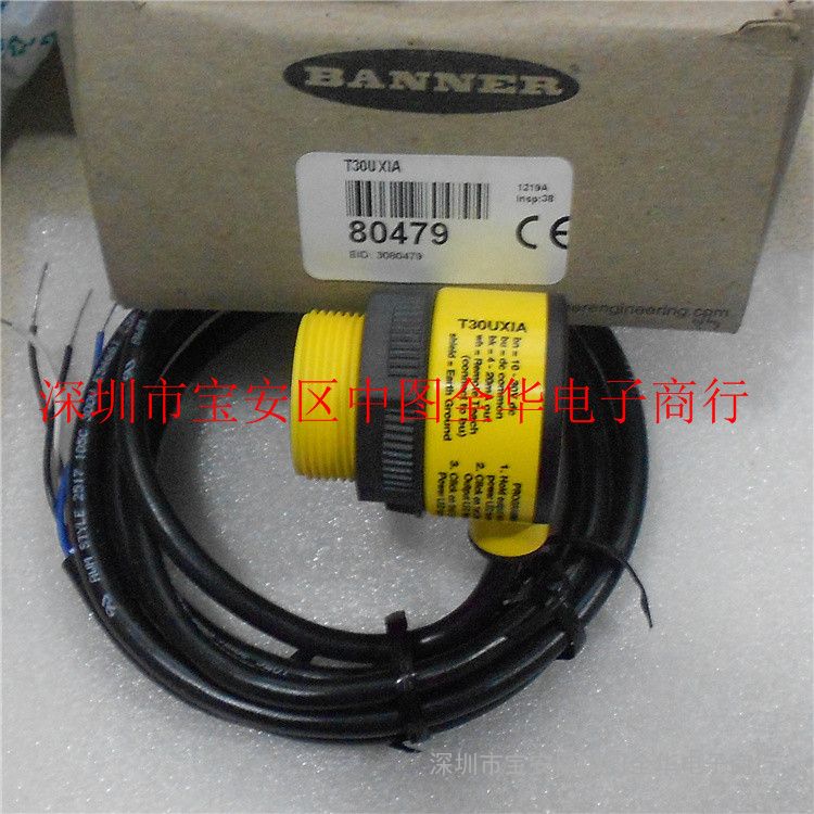 美国邦纳 BANNER 超声波传感器 T30UXIA