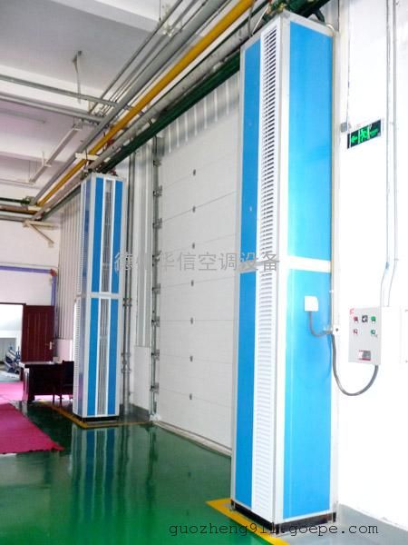 吹式空气幕 轴流式空气幕 立式热风幕机 车间侧送风热风幕