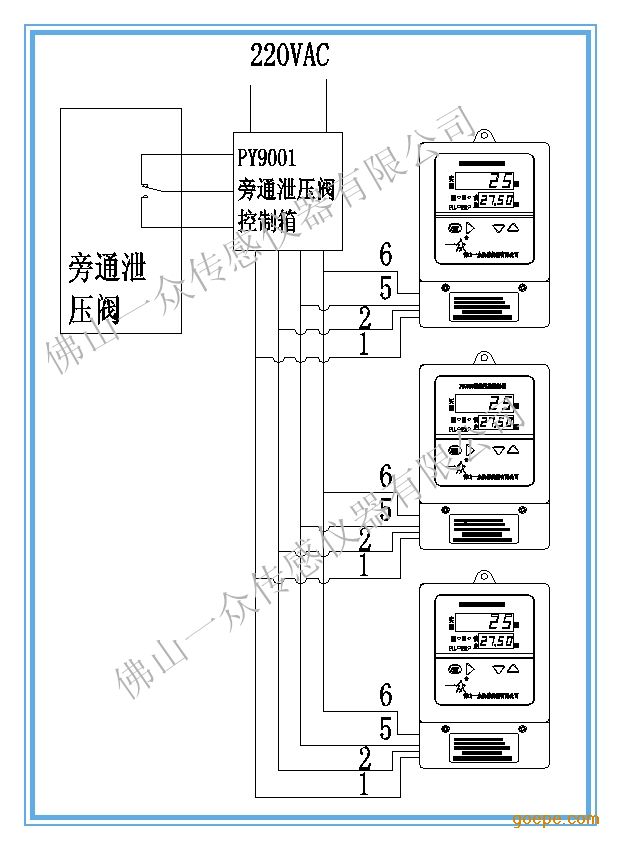 正壓送風口聯動接線圖