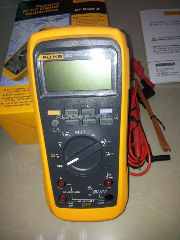 美国福禄克fluke28-2工业型万用表