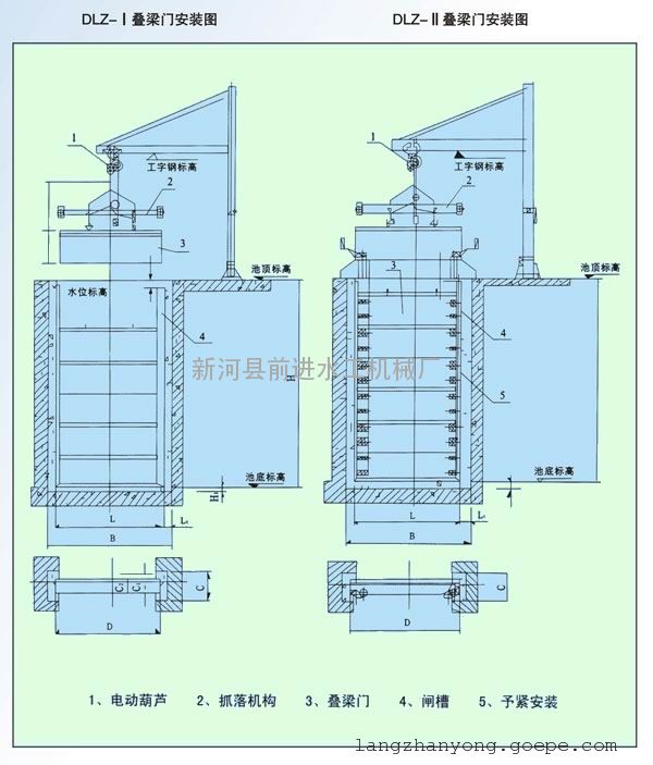叠梁闸效果图,叠梁闸门图纸,钢坝闸效果图(第14页)_大山谷图库
