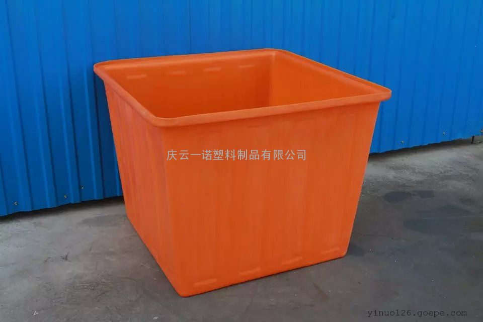 k-300l塑料方箱300升周转塑料桶300千克食品方桶