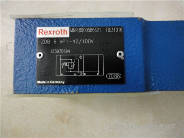 力士乐先导式溢流阀ZDB6VP1-42/100V