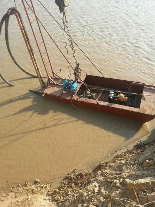 青州小型抽沙泵小型抽沙船
