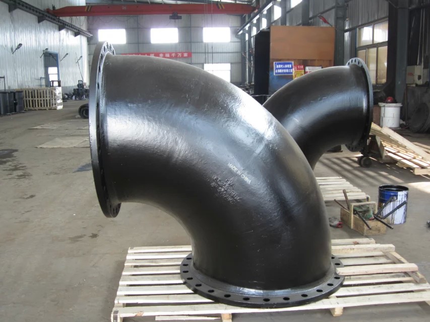 dn50-dn2000球墨铸铁双盘弯头