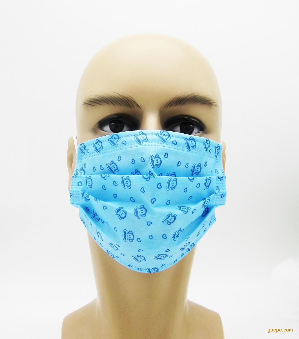 福瑞德防护口罩系列之平面印花口罩