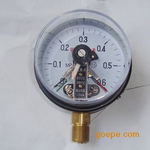 乔木电气批发电接点压力表YX-100触头功率10VA/380V