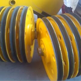 亚重20T滑轮组 铸钢材质 起重机滑轮组 吊钩滑轮组