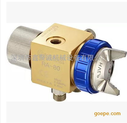 台湾宝丽低压自动喷枪 RAL80小型自动喷漆枪往复机喷涂用