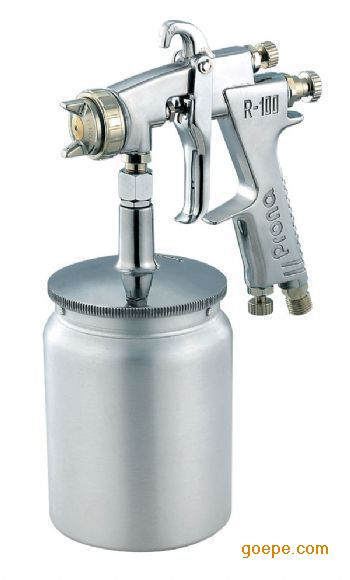 原装进口台湾宝丽R-100下壶喷枪油漆喷枪家具汽车喷漆枪